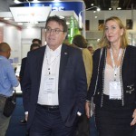 Vinicius Lummetz, secretário de Turismo de São Paulo e Luciane Leite, secretária de Turismo de Ilhabelaa