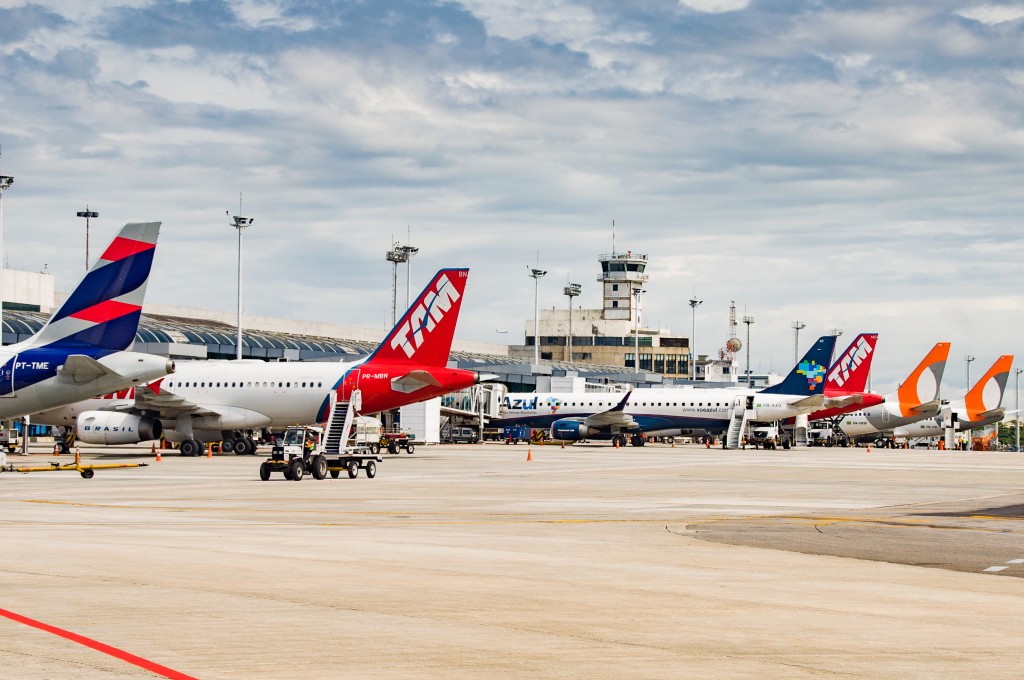 aeroporto aeronave gol latam azul divulgacao infraero