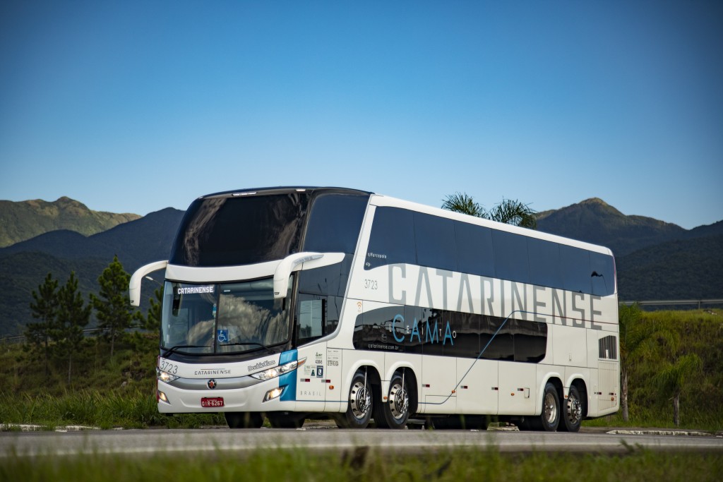 Viação Catarinense celebra 94 anos de história com promoção especial onibus