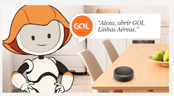 Gol anuncia integração com Alexa, inteligência artificial da Amazon 1 unnamed