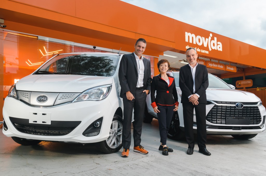 Movida anuncia investimento de R$ 100 milhões em 250 veículos elétricos unnamed