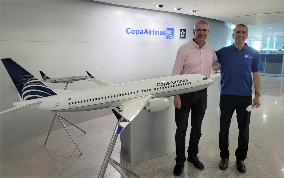 CEO e diretores da CVC Corp visitam sede da Copa Airlines no Panamá unnamed