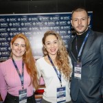 Fernanda Zebral e Livia Ribeiro, da MSC Cruzeiros, e Renato Oliveira, da Ideal HK Fernanda Zebral e Livia Ribeiro, da MSC Cruzeiros, e Renato Oliveira, da Ideal HK