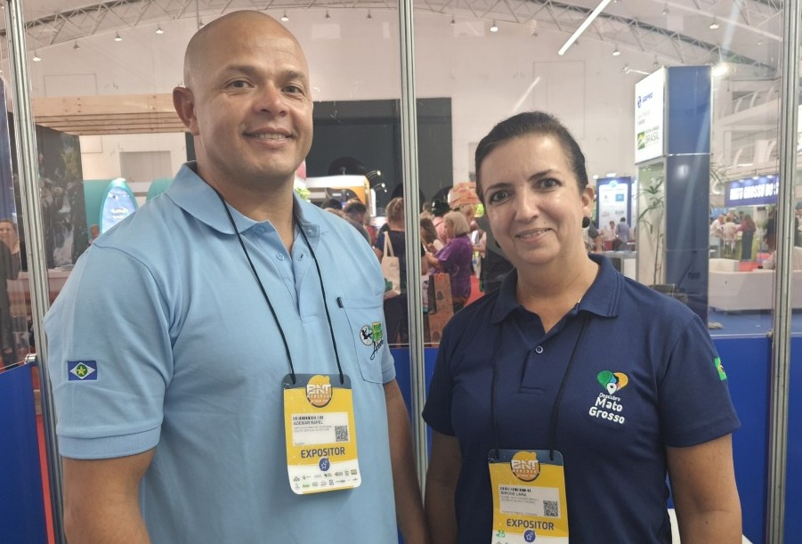 Ademar Rapel e Simone Lara, do Mato Grosso