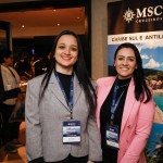 Keila Souza, da MSC Cruzeiros e Vivian Santos, da Europ Assistance