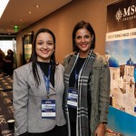 Keila Souza, da MSC Cruzeiros, e Estela Silveira, da Turkish Airlines