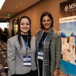 Keila Souza, da MSC Cruzeiros, e Estela Silveira, da Turkish Airlines Keila Souza, da MSC Cruzeiros, e Estela Silveira, da Turkish Airlines