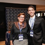 Inês Barrosa, da Mendes Tur, e Ivan Mauro, da MSC Cruzeiros Inês Barrosa, da Mendes Tur, e Ivan Mauro, da MSC Cruzeiros
