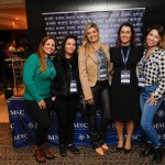 Débora Pupo, da E-Férias, Tatiana Falcão, da Landmark Turismo, Vanessa Hara, da Hara Viagens, Elizangela Silva, da MSC Cruzeiros e Tatiana Garcia, da Intense Turismo Débora Pupo, da E-Férias, Tatiana Falcão, da Landmark Turismo, Vanessa Hara, da Hara Viagens, Elizangela Silva, da MSC Cruzeiros e Tatiana Garcia, da Intense Turismo