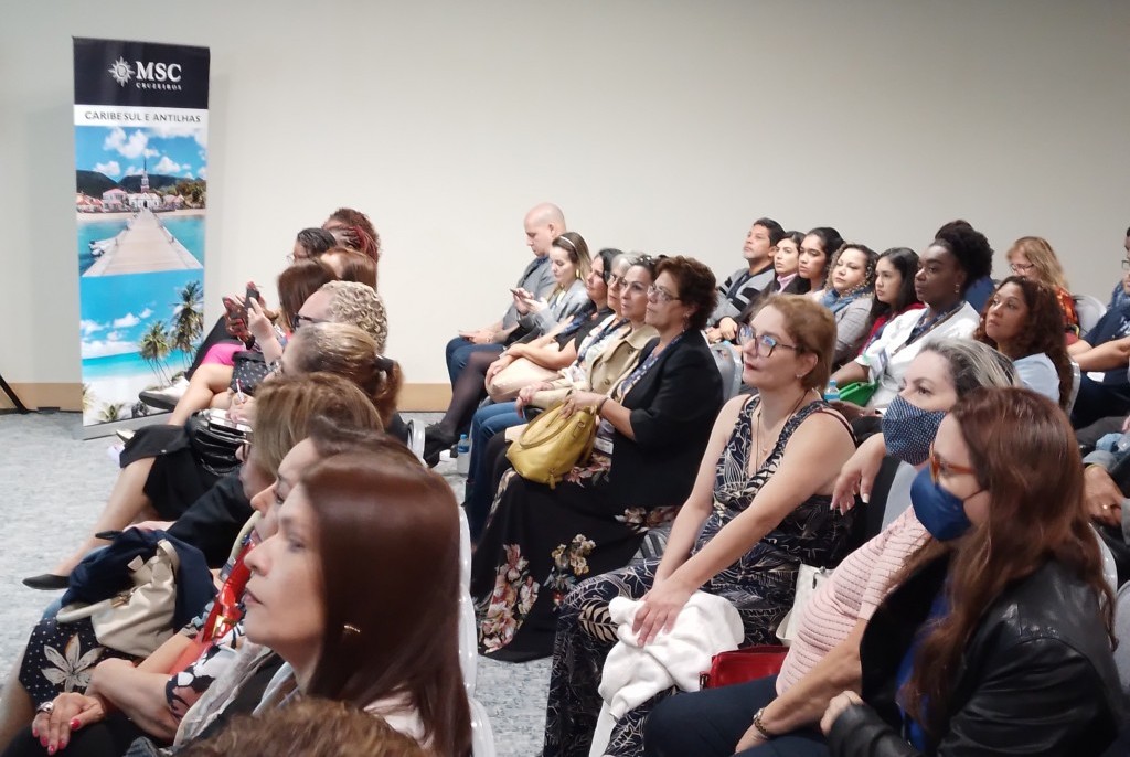 Temporada 2022/23 da MSC no Brasil terá 35% mais cabines que no pré-pandemia Agentes de viagens conhecem as novidades da MSC