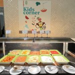 Além das opções de saldas, carnes, frutos do mar, massas e sobremesas, os restaurantes em formato buffet possuem um menu infantil - Foto Ana Azevedo Além das opções de saldas, carnes, frutos do mar, massas e sobremesas, os restaurantes em formato buffet possuem um menu infantil - Foto Ana Azevedo