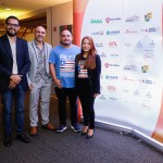 Anderson Rabelo, da Profissionalle Hotel São Luís, Antônio Bacelar, da Via Mundo, Leopoldo Dickel e Deborah Peniche, da Setur-AM