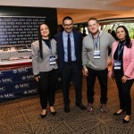 Keila Souza e Ignácio, da MSC Cruzeiros, Gustavo barbosa, da CVC Corp, e Vivian Santos, da Europ Assistance Keila Souza e Ignácio, da MSC Cruzeiros, Gustavo barbosa, da CVC Corp, e Vivian Santos, da Europ Assistance