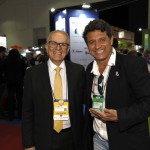 Carlos Augusto, do Hotel Estação 101, e Tarcisio Mateus, Programa Turismo na Veia