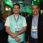 Celso Valerio, secretário de Turismo de Parauapebas, e Breno Mesquita, do BTM