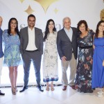 Claudio Maia, da Itaparica, Zara Bastos, da Iberostar, João Abegão, da Latam, Isa Menezes, da Iberostar, Orlando Giglio, da Iberostar, e Tercia Vasconcelos,e Maria Maia, da Itaparica