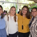 Aline Sobreira, da HotelDO; Tatiana Milat e Flávia Cruz, da New Age; e Agatha Xavier, da Flytour Aline Sobreira, da HotelDO; Tatiana Milat e Flávia Cruz, da New Age; e Agatha Xavier, da Flytour
