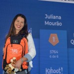 Juliana Morão foi a primeira colocada no game que valia brindes exclusivos do grupo Juliana Morão foi a primeira colocada no game que valia brindes exclusivos do grupo