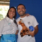 Cristina Muniz, do SeaWorld e Havi, segundo colocado do quizz