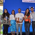 Equipe do SeaWorld e vencedores do quizz realizado pós treinamento