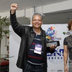 Evandro Sérgio, da Miramar ganhou em terceiro lugar na categoria Melhor Famtour, e Andrezza Maciel, do Baneário Camboriú CVB