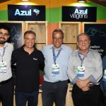 Gustavo Navarro, Alezandre Melita, Lucas Frade, Ronaldo Veras e Warlino Silva, da Azul