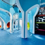 O Playscape foi construído para instigar a imaginação do público infantil - Foto: Ana Azevedo/M&E