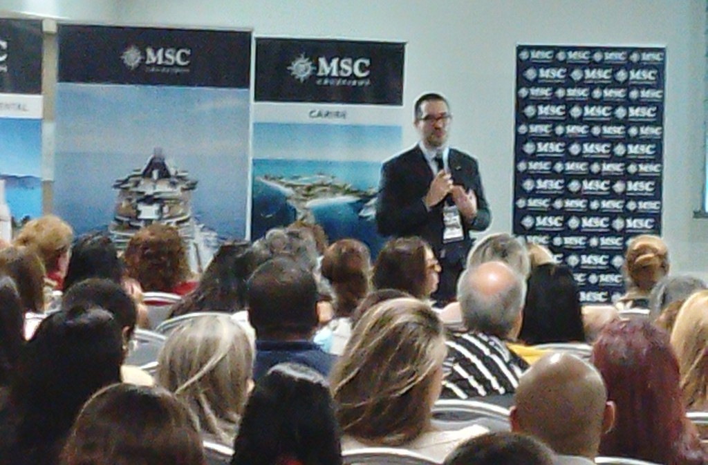 Temporada 2022/23 da MSC no Brasil terá 35% mais cabines que no pré-pandemia Ignacio Palacios, diretor de Vendas e Revenue da MSC Cruzeiros