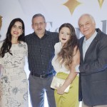 Isa Menezes, da Iberostar, Wilson Marques, do Grupo BRT, Camila Dias e Orlando Giglio, da Iberostar