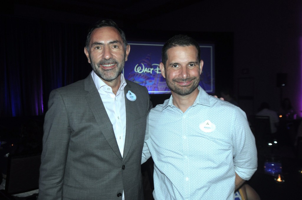 Javier Moreno e Angel Sarria, VP de Vendas e Marketing do Disney Destinations