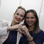 Ludiane Goulart e Tatiane Rech, da BNT Mercosul