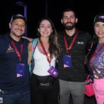 Luiz Araujo, da Disney, Juliana Perla, da Fidelidade Viagens, Yani Concha, da Jet Set Line, e Sandrine Oliveira, da SunCoast USA
