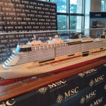 Maquete do MSC Seaview Maquete do MSC Seaview