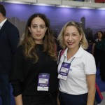 Marina Figueiredo, da Pomptur Pompeia Turismo, e Débora Marques, da Abreutur