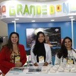 Nayara Cristina, da Emprotur, Marcela Nogueira, da Marsol Beach Resort, Lorayne Mahara, da Setur-RN