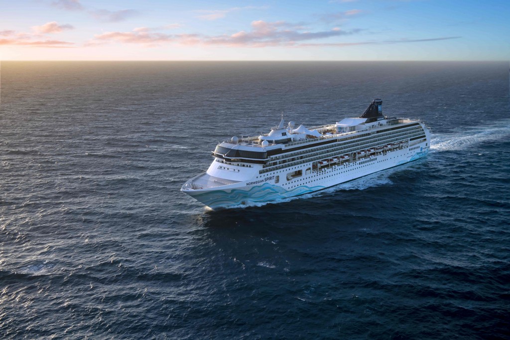 NCL retoma operações com 100% da frota 1 Norwegian Spirit-Aerial 2