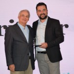 Orlando Giglio, diretor da Iberostar, e o premiado Waldemir Junior, da Orinter