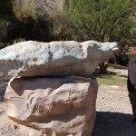 Piedra Campana, soa como um sino ao bater com uma pedra Piedra Campana, soa como um sino ao bater com uma pedra