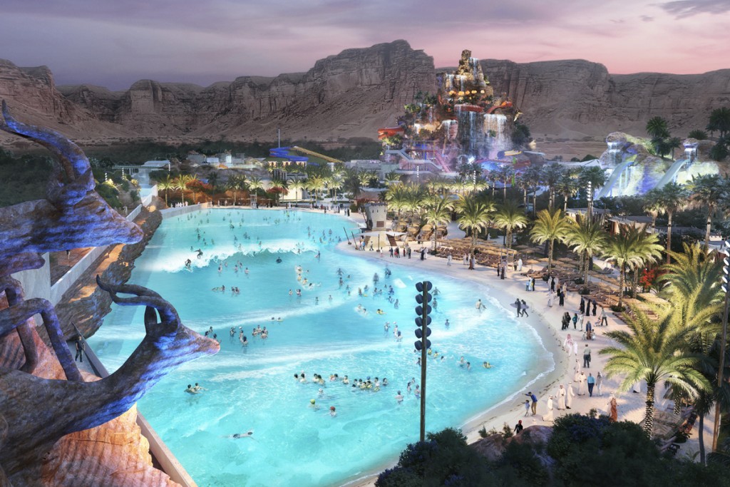 Árabia Saudita ganhará o seu primeiro parque temático aquático 1 Qiddiya-Water-Theme-Park