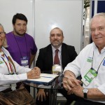 Rosa Masgrau, do M&E, Adonai Arruda Filho, BWT, Hugo Paiva, da Setur-MA, e Roy Taylor, do M&E