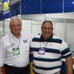 Roy Taylor, do M&E, e Emrson Sousa, da DSE