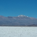 Salinas Grandes, com Nevado Chañi ao fundo, o pico mais alto de Jujuy, com 6.200 m Salinas Grandes, com Nevado Chañi ao fundo, o pico mais alto de Jujuy, com 6.200 m