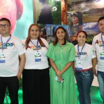 Sandro Figueiredo, Adriana Rodrigues, Rosa Abdon, Rosemary Brito e Felipe Correa, da Setur-Amapá