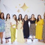 Zara Bastos, Isa Menezes, Camila Dias, Raiza de Souza, Maria Beatriz Azambuja, Jamila Garavito, Jessica Arruda e Gemma Andreu, da Iberostar
