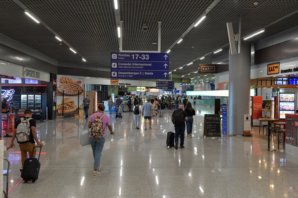BELO HORIZONTE / MINAS GERAIS / BRASIL (04.04.2022) - BH AirPort - Aeroporto Internacional de Belo Horizonte.    Foto: Agencia i7