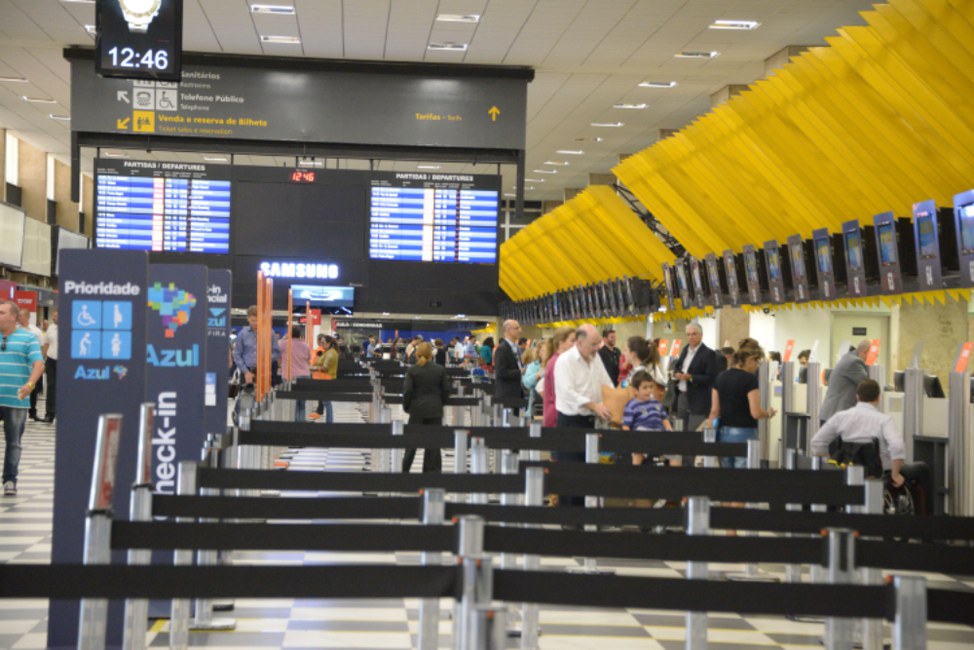 aeroporto congonhas passageiro check in airport divulgação Minfra Guarulhos lidera número de decolagens no Brasil em 2022; Congonhas tem o maior aumento