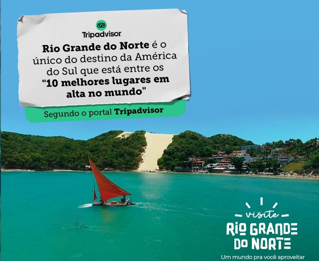 Natal é o único destino da América do Sul no Top 10 da TripAdvisor Natal é o único destino da América do Sul no Top 10 da TripAdvisor