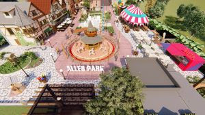 As obras do Alles Park começaram em janeiro de 2020 e já estão 75% concluídas - Foto: reprodução