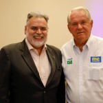 Marcelo Mesquita, diretor do Hotel Deville Prime Campo Grande, e Roy Taylor, do M&E