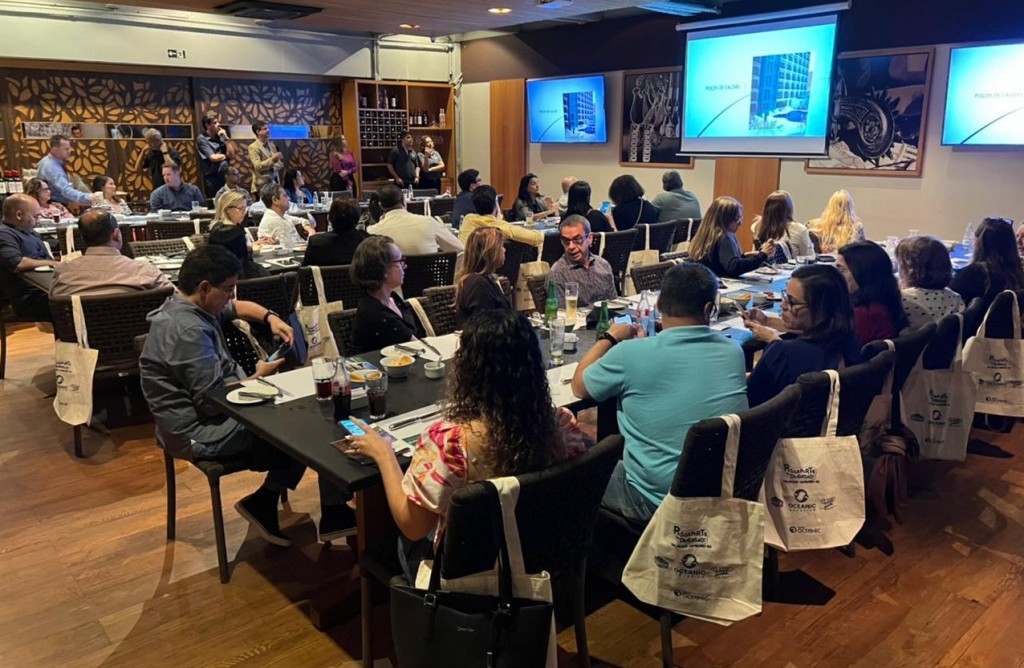 E-HTL promove roadshow no Rio de Janeiro com 45 agentes de viagens Proposta valoriza e capacita os agentes de viagens por todo o Brasil. 45 agentes participaram de evento, em churrascaria em Botafogo - Foto: reprodução